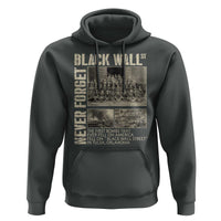 Black Wall Street Hoodie Never Forget Tulsa Black History Month