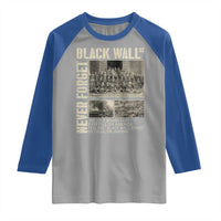 Black Wall Street Raglan Shirt Never Forget Tulsa Black History Month