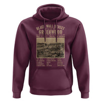 Black Wall Street Hoodie Never Forget 1921 Tulsa Black History Retro
