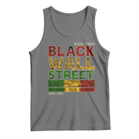 Never Forget Black Wall Street Tank Top Greenwood Tulsa Oklahoma Black History