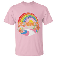 LGBT Pride T Shirt The Future Is Inclusive Rainbow - Wonder Print Shop