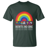 LGBTQ Ally Equality Hurts No One T Shirt - Wonder Print Shop
