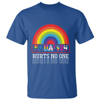 LGBTQ Ally Equality Hurts No One T Shirt - Wonder Print Shop