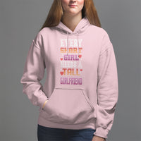 Lesbian Couple Hoodie Every Short Girl Needs A Tall Girlfriend - Wonder Print Shop