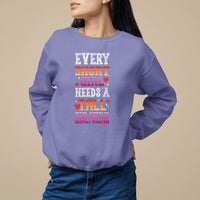 Lesbian Couple Sweatshirt Every Short Girl Needs A Tall Girlfriend - Wonder Print Shop