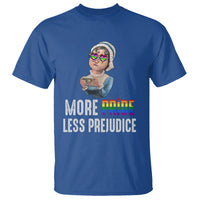 LGBT Pride T Shirt More Pride Less Prejudice Rainbow - Wonder Print Shop