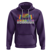 Funny Gay Agenda Weekly Schedule Pride LGBT Pride Hoodie - Wonder Print Shop