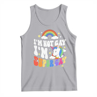 Funny LGBT Pride Tank Top I'm Not Gay I'm Super Gay Cute Unicorn Rainbow