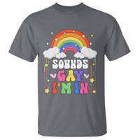 LGBT Pride T Shirt Sound Gay I'm In Rainbow - Wonder Print Shop