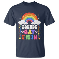 LGBT Pride T Shirt Sound Gay I'm In Rainbow - Wonder Print Shop