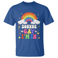 LGBT Pride T Shirt Sound Gay I'm In Rainbow - Wonder Print Shop