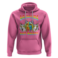 Lesbians Eat What? Funny Scared Cat LGBT Pride Hoodie - Wonder Print Shop