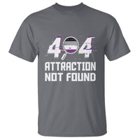 Asexual T Shirt Error 404 Attraction Not Found ACE Asexuality LGBTQ - Wonder Print Shop