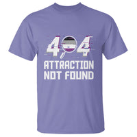 Asexual T Shirt Error 404 Attraction Not Found ACE Asexuality LGBTQ - Wonder Print Shop