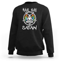 Hail Gay Satan Sweatshirt Goth Baphomet Devil LGBT Pride - Wonder Print Shop