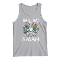 Hail Gay Satan Tank Top Goth Baphomet Devil LGBT Pride