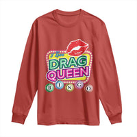 Drag Queen Long Sleeve Shirt I Love Drag Queen Bingo Fan LGBTQ