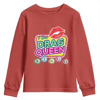 Drag Queen Youth Sweatshirt I Love Drag Queen Bingo Fan LGBTQ