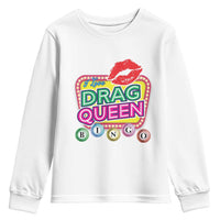 Drag Queen Youth Sweatshirt I Love Drag Queen Bingo Fan LGBTQ