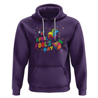 Funny April Fool's Day Pranks Jester Hat Hoodie - Wonder Print Shop