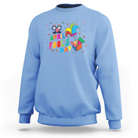 Funny April Fool's Day Pranks Jester Hat Sweatshirt - Wonder Print Shop
