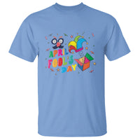 Funny April Fool's Day Pranks Jester Hat T Shirt - Wonder Print Shop