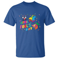 Funny April Fool's Day Pranks Jester Hat T Shirt - Wonder Print Shop
