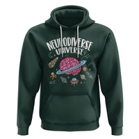 Neurodiversity Hoodie Neurodiverse Funny Brain Universe Autism ADHD ASD - Wonder Print Shop