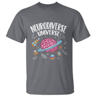 Neurodiversity T Shirt Neurodiverse Funny Brain Universe Autism ADHD ASD - Wonder Print Shop