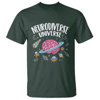 Neurodiversity T Shirt Neurodiverse Funny Brain Universe Autism ADHD ASD - Wonder Print Shop