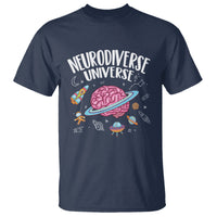 Neurodiversity T Shirt Neurodiverse Funny Brain Universe Autism ADHD ASD - Wonder Print Shop