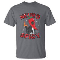 Neurodiversity T Shirt Neuro Spicy Funny Cat Lover Autism ADHD ASD - Wonder Print Shop