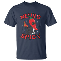Neurodiversity T Shirt Neuro Spicy Funny Cat Lover Autism ADHD ASD - Wonder Print Shop