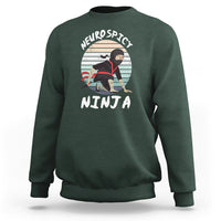 Neurodiversity Sweatshirt Neurospicy Ninja Autism ADHD ASD - Wonder Print Shop