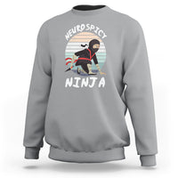 Neurodiversity Sweatshirt Neurospicy Ninja Autism ADHD ASD - Wonder Print Shop
