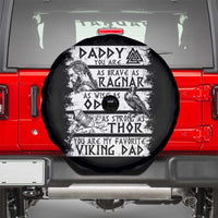Viking Dad Spare Tire Cover As Brave As Ragnar As Wise As Odin As Strong As Thor