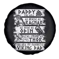 Viking Dad Spare Tire Cover As Brave As Ragnar As Wise As Odin As Strong As Thor