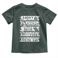 Viking Dad Toddler T Shirt As Brave As Ragnar As Wise As Odin As Strong As Thor