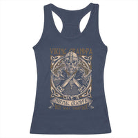 Viking Grandpa Racerback Tank Top Like A Normal Grandpa But Way Mightier
