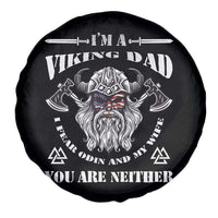 Viking Dad Spare Tire Cover I Fear Odin And My Wife
