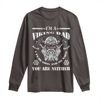 Viking Dad Long Sleeve Shirt I Fear Odin And My Wife