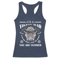 Viking Dad Racerback Tank Top I Fear Odin And My Wife