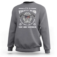 Viking Dad Sweatshirt I Fear Odin And My Wife