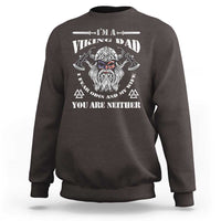Viking Dad Sweatshirt I Fear Odin And My Wife