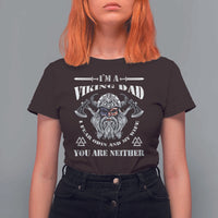 Viking Dad T Shirt For Women I Fear Odin And My Wife
