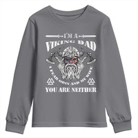 Viking Dad Youth Sweatshirt I Fear Odin And My Wife