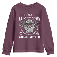 Viking Dad Youth Sweatshirt I Fear Odin And My Wife