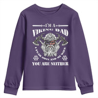 Viking Dad Youth Sweatshirt I Fear Odin And My Wife
