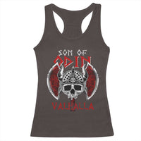 Viking Racerback Tank Top Son Of Odin VALHALLA Norse Mythology