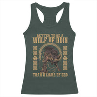 Viking Racerback Tank Top Better To Be Wolf Of Odin Norse Mythology